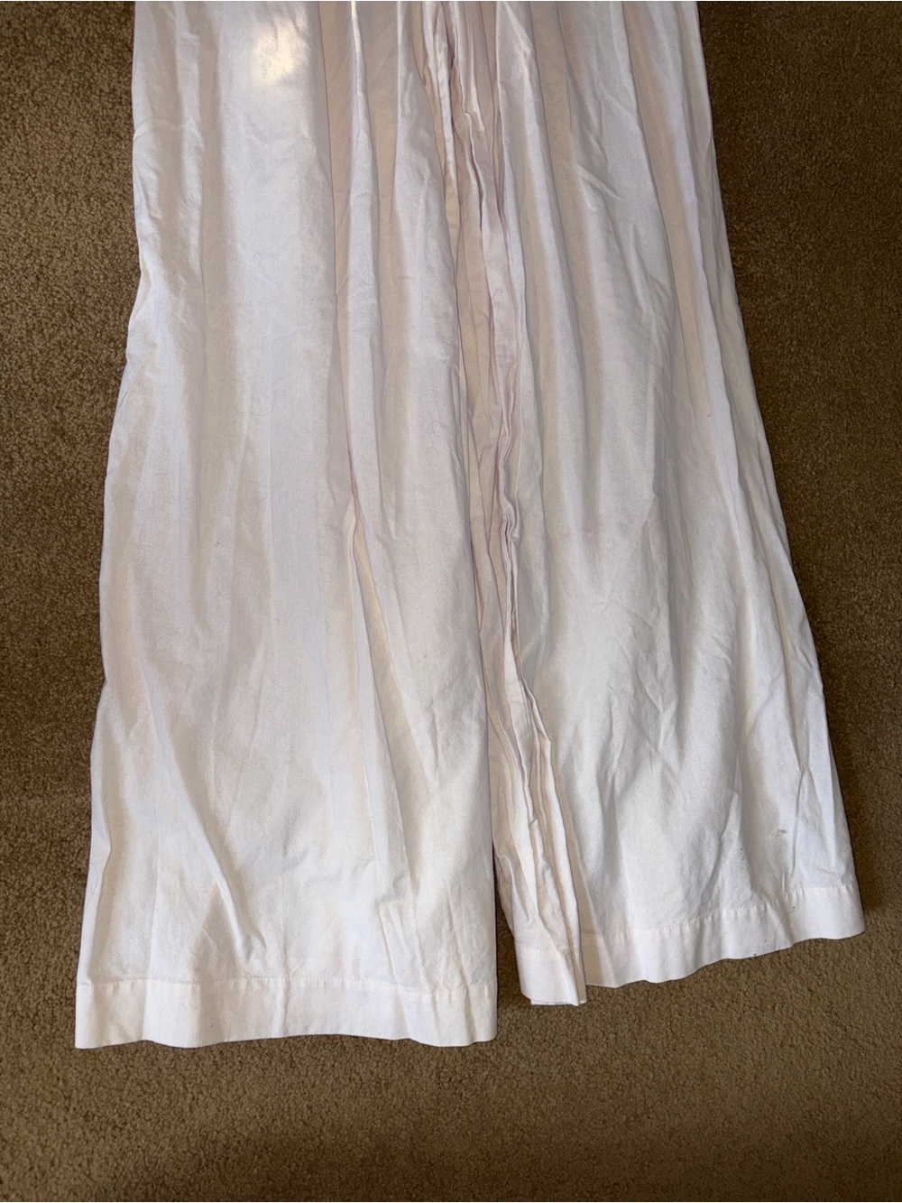 Selkie Blush Pink Square Neck Maxi Dress with Puff Sleeves- never worn - Picture 6 of 6